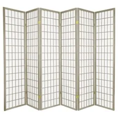 6 ft. Tall Window Pane - نسخه ویژه - خاکستری (6 پانل)