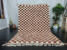 HEATHER - فرش شطرنجی مراکشی - فرش منطقه