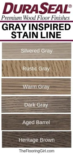 New Grey Blended Hardwood Stains توسط Duraseal