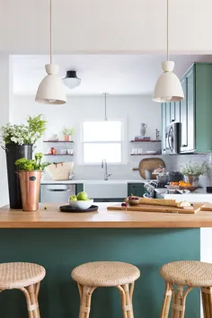 این نوسازی آشپزخانه آنچه را که فکر می کنید در خانه ای به سبک رنچ امکان پذیر است تغییر می دهد
