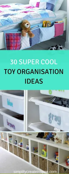 38 ایده عالی برای ذخیره سازی اسباب بازی - ایجاد Inspire را ساده کنید