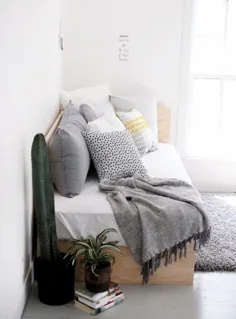 20 اتاق که ثابت می کند شما به یک بستر روزانه در زندگی خود نیاز دارید