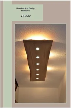 چراغ سقفی طرح جامد چوب (LED)