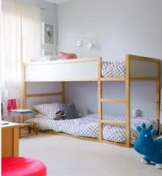 IKEA bunk / Kura 'hack' و سبک اتاق خواب کودکان - مادر و مادر