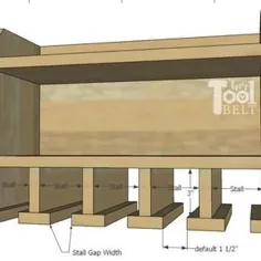 ایستگاه شارژ مته شارژی Organizer Shelf Pre Cut Pre |  اتسی