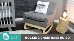 نحوه ساخت پایه صندلی گهواره ای برای صندلی روکش دار