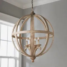 لوستر Globe Wooden Globe