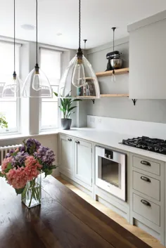 ایده های طراحی آشپزخانه خاکستری: 16 طرح زیبا