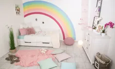 Wände streichen - Regenbogen