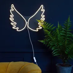 چراغ دیوار نئون LED Wings Angel