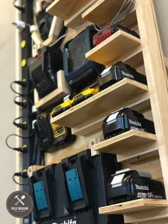 ایستگاه شارژ باتری DIY |  طرح های گنجینه میدانی