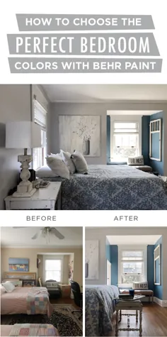 چگونه رنگهای رنگی اتاق خواب را انتخاب کنیم