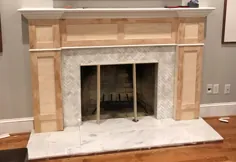 Fireplace Surround Makeover - استفانا سیلبر