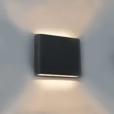 Wandleuchte Batt LED 11،5 سانتی متر شوارز