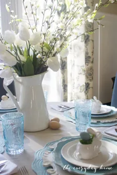 26 جدول زیبا بهار DIY برای یک میز الهام بخش