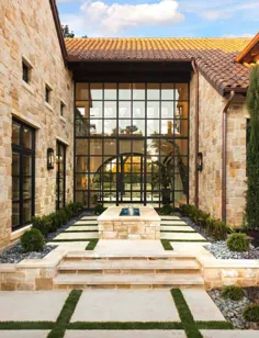 خانه ای به سبک Tuscan نفس گیر جذابیتی همیشگی را در تگزاس ارائه می دهد