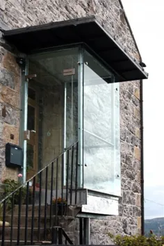 تصاویر: Glass Porch Extension Lanark: CDP Architects Ltd: Architects: Professional Directory: معماری در نمای محیط ساختمان در اسکاتلند