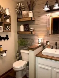 ✔74 ایده های ذخیره سازی حمام روستایی با قیمت مناسب 1 »طراحی خانه