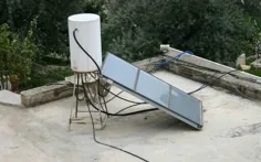 چگونه بخاری آب گرم خورشیدی خود را بسازیم