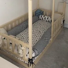 کودک سپر تخت کودک نوپا کف کودک تختخواب کودک تختخواب تختی |  اتسی