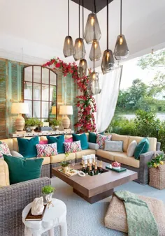 نحوه طراحی جذاب ترین فضای زندگی در فضای باز |  Eggshell Home - طراح داخلی منطقه خلیج