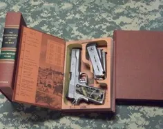 جعبه ذخیره پنهان - انبار اسلحه مخفی - انبار اسلحه - هدیه نام خانوادگی - هدیه روز پدران - هدیه شوهر - اسلحه مخفی - هدیه سالگرد