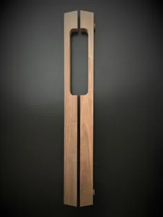دستگیره درب و کابینت چوب |  دستگیره های چوبی |  مبلمان درب
