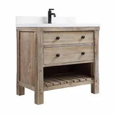 Elbe Rustic 36 "Single Sink Vanity by Northridge Home