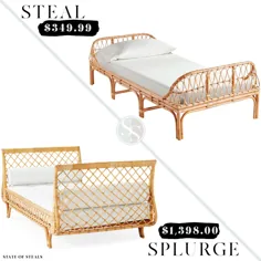 Rattan Daybed به دنبال Less - State of Steals است