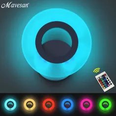 چراغ دیواری گرد LED RGB مدرن - eGadgetSmart