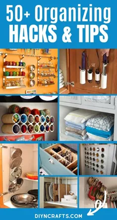 50+ ایده ایده آل سازماندهی خانه و پروژه های DIY