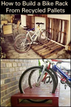 قفسه دوچرخه خود را از پالت درست کنید!  |  پروژه های شما @ OBN