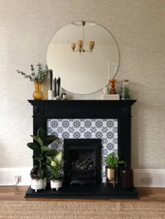 DIY Fireplace Upcycle - شکل و تعادل