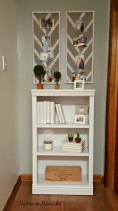 چگونه می توان یک قفسه کتاب را به پنج روش مختلف سبک کرد - مدرن در Monticello