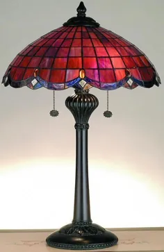 چراغ رومیزی 24 اینچی H Elan Tiffany