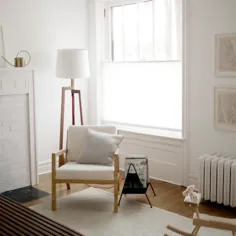 مینیمالیسم و ​​ایجاد یک خانه دنج خانواده: آماندا جین جونز آپارتمان خود در شیکاگو را نشان می دهد |  Blinds.com