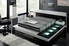 30 ایده اتاق خواب سیاه و سفید Groovy - SloDive