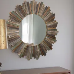 9+ مجموعه آینه دیواری Sunburst زیبا