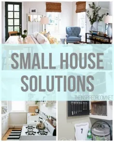 راه حل های خانه کوچک - اتاق با الهام
