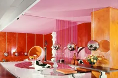 بهترین سالن marion ، سبک ماری کوانت ، دکوراسیون مد ، دکوراسیون دهه 1960 ، طراحی داخلی |  پیرو اختصاص داده شده مد