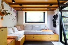 ژاپنی با طراحی اسکاندیناوی در خانه کوچک الهام گرفته از ذن دیدار می کند
