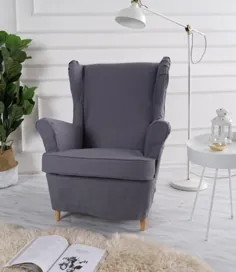 روکش صندلی Strandmon مناسب با روکش صندلی IKEA Strandmon |  اتسی