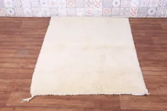 فرش دستباف مراکشی جامد 3.6 FT X 5 FT