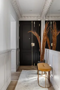 ele ظرافت اسکاندیناوی و لوکس پاریسی در طراحی آپارتمان مادرید (192 متر مربع) ◾ عکس ◾ ایده ها طراحی