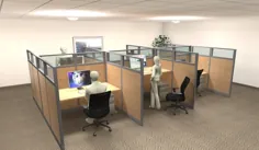فضای داخلی قرارداد جویس – طراحی مدرن کابین اداری