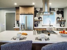 Desperate Kitchen Makeover: آشپزخانه و بار آشپزخانه مدرن