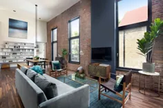 Un appartement en bleu à New York - PLANETE DECO دنیای خانه ها