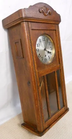 Oak Case Westminster Chime Hanging Wall Wall |  170034