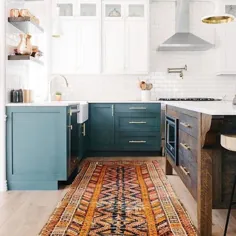 توسط کابینت های دو رنگ: روند جدیدی که آشپزخانه شما را دوباره تعریف می کند