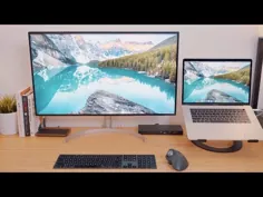 MacBook Pro Desk Setup من!